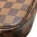 Miniatyrbild 9 av 10: Pre-owned Louis Vuitton Damier Ebene Mini Pochette Accessoires Brown