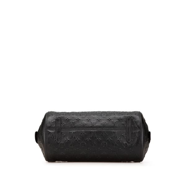 Pre-owned Louis Vuitton Monogram Revelation Neo Papillon GM Black