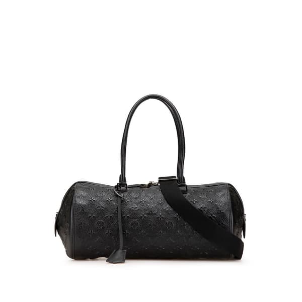 Pre-owned Louis Vuitton Monogram Revelation Neo Papillon GM Black