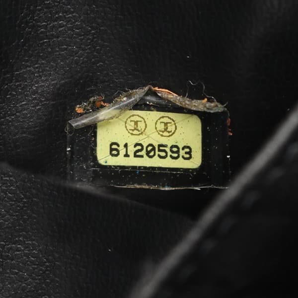 Pre-owned Chanel CC Caviar Vanity Case Black