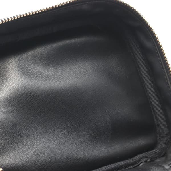 Pre-owned Chanel CC Caviar Vanity Case Black