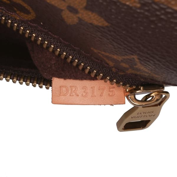 Pre-owned Louis Vuitton Monogram Pochette Metis Brown