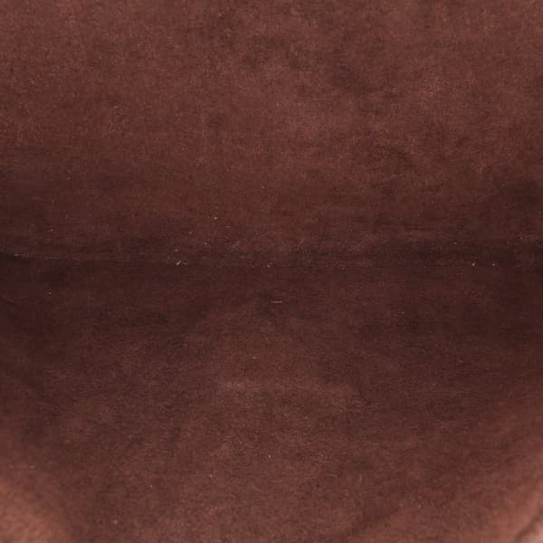 Pre-owned Louis Vuitton Monogram Pochette Metis Brown
