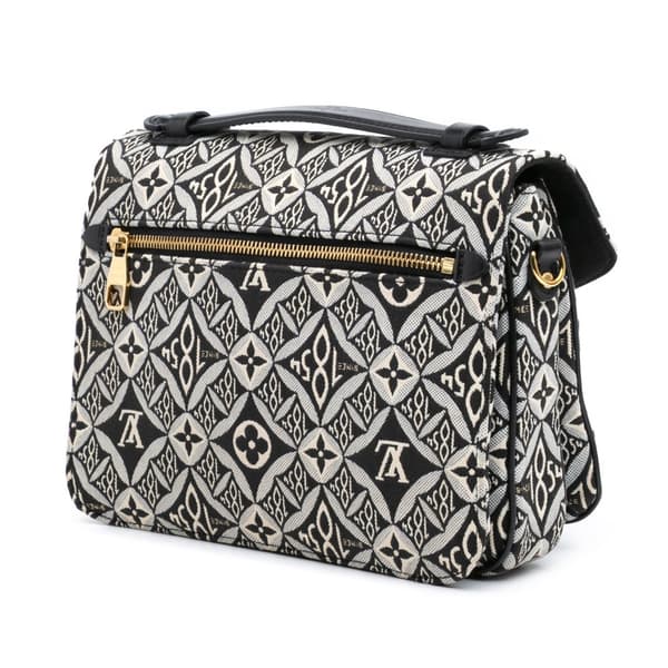 Pre-owned Louis Vuitton Since 1854 Pochette Metis Black
