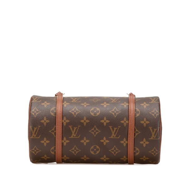 Pre-owned Louis Vuitton Monogram Papillon 26 Brown