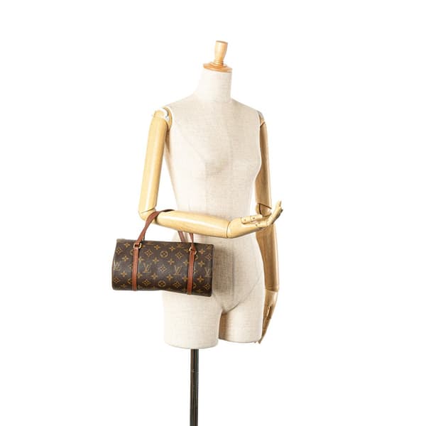 Pre-owned Louis Vuitton Monogram Papillon 26 Brown