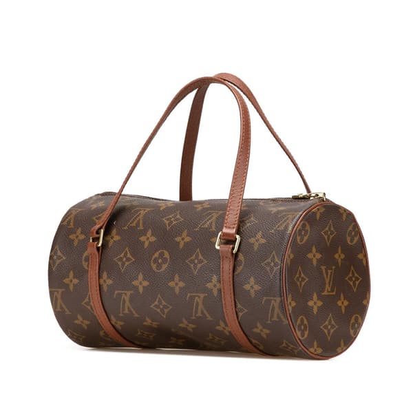 Pre-owned Louis Vuitton Monogram Papillon 26 Brown