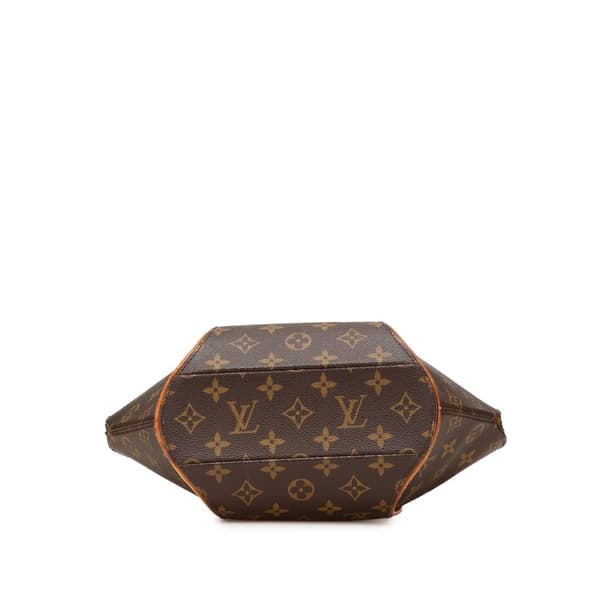 Pre-owned Louis Vuitton Monogram Ellipse PM Brown