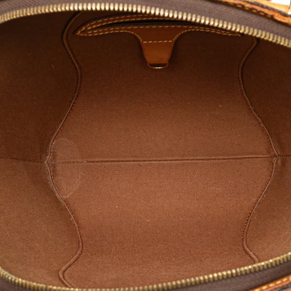 Pre-owned Louis Vuitton Monogram Ellipse PM Brown