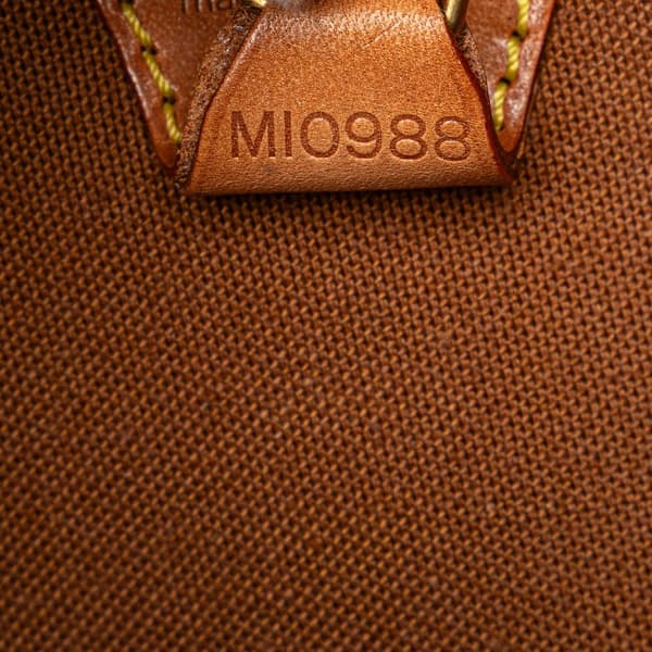 Pre-owned Louis Vuitton Monogram Ellipse PM Brown