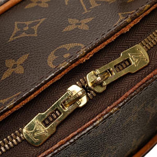 Pre-owned Louis Vuitton Monogram Ellipse PM Brown