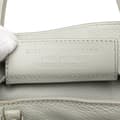 Miniatyrbillede 6 af 10: Pre-owned Balenciaga Mini Leather Papier A4 Satchel Gray