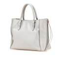Miniatyrbillede 2 af 10: Pre-owned Balenciaga Mini Leather Papier A4 Satchel Gray
