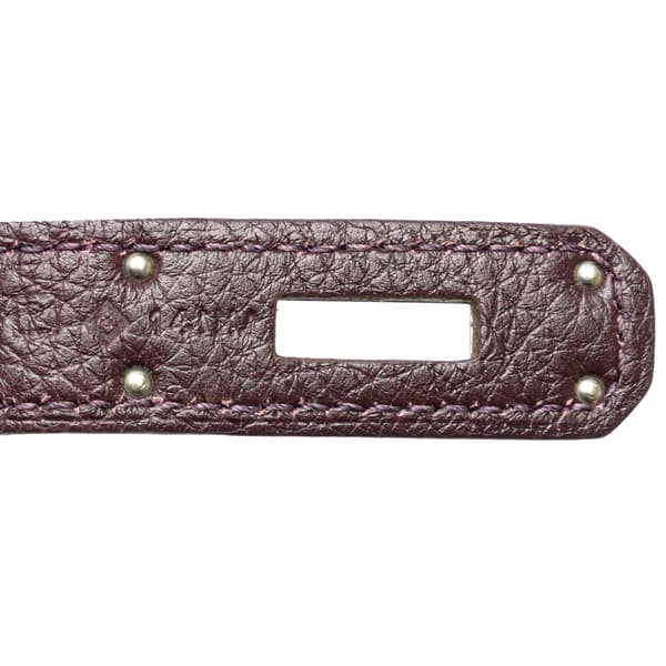 Pre-owned Hermès Togo Birkin Retourne 35 Purple