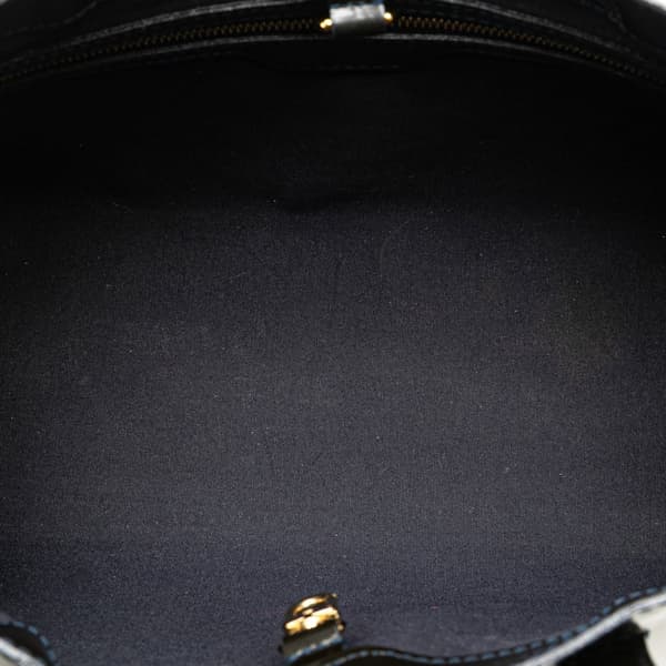 Pre-owned Louis Vuitton Monogram Vernis Wilshire PM Blue
