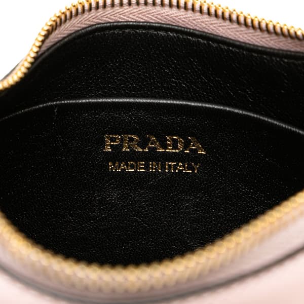 Pre-owned Prada Small Calfskin Arque Satchel Pink
