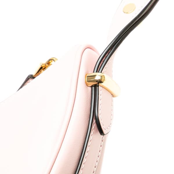 Pre-owned Prada Small Calfskin Arque Satchel Pink