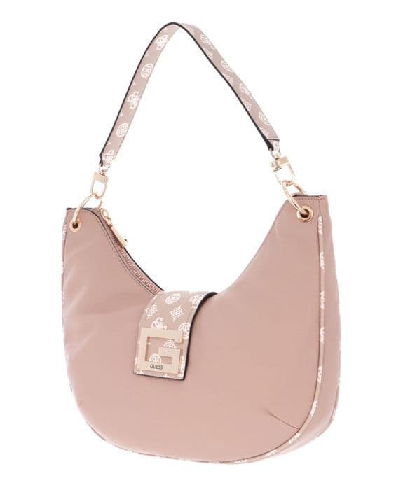 GUESS Rosa axelväska för kvinnor - Brightside Large Hobo Blush 126490