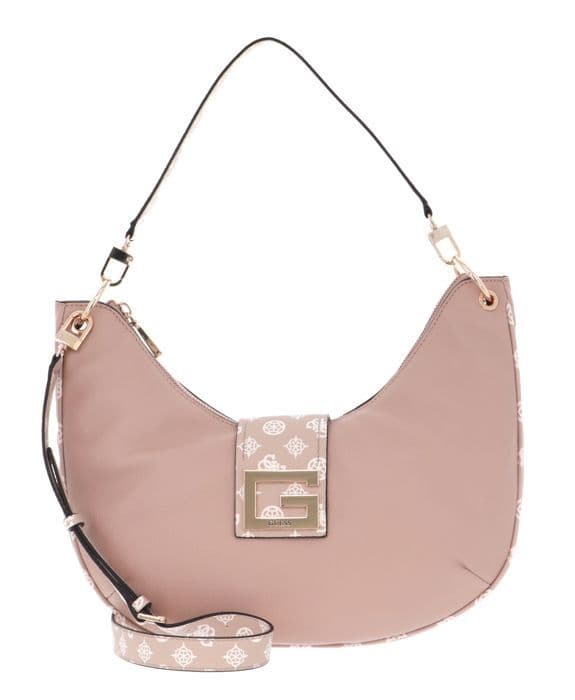 GUESS Rosa axelväska för kvinnor - Brightside Large Hobo Blush 126490