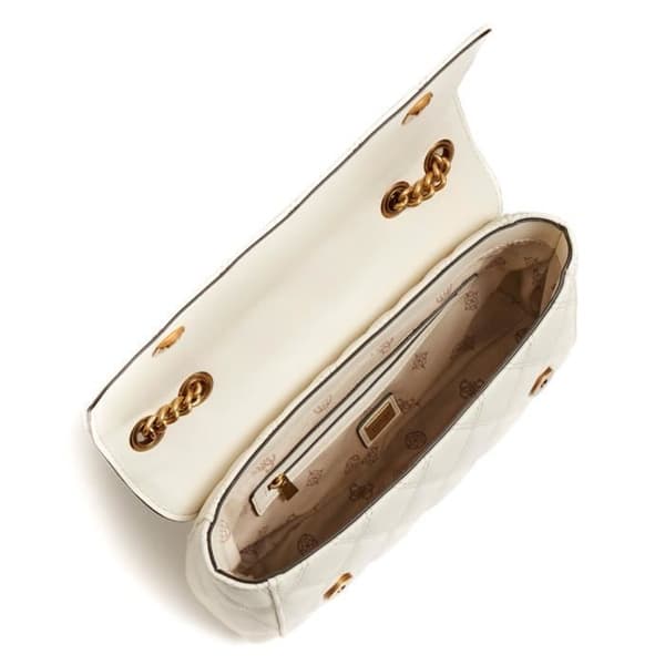 GUESS Triana Convertible Xbody Flap Ivory [204472] - axelväska med band och väska