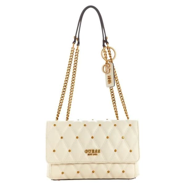 GUESS Triana Convertible Xbody Flap Ivory [204472] - axelväska med band och väska