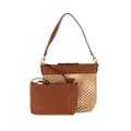 Miniatyrbild 2 av 4: GUESS Vikky Drawstring Bucket Cognac [202739] - axelväska crossbody