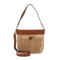 Miniatyrbild 1 av 4: GUESS Vikky Drawstring Bucket Cognac [202739] - axelväska crossbody