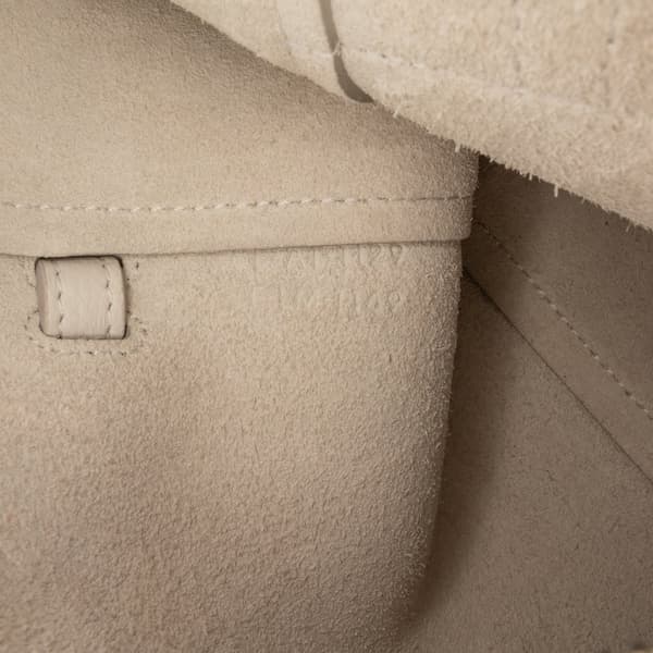 Pre-owned Celine Nano Grained Calfskin Belt Bag Gray