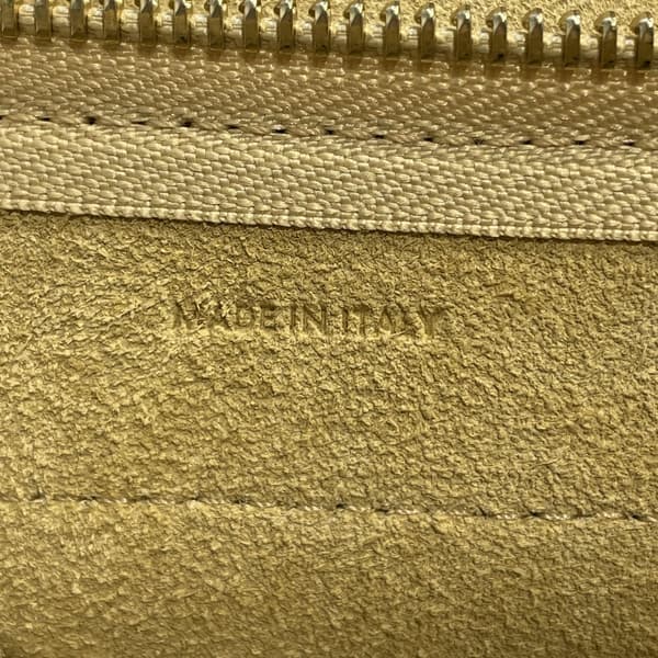 Pre-owned Celine Pico Grained Calfskin Belt Bag Yellow