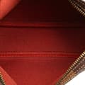 Miniatyrbillede 4 af 10: Pre-owned Louis Vuitton Damier Ebene Trousse Pochette Brown