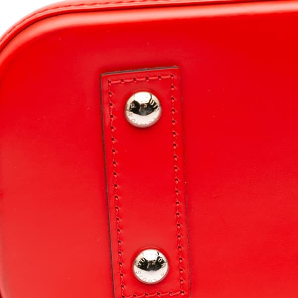 Pre-owned Louis Vuitton Epi Alma BB Red