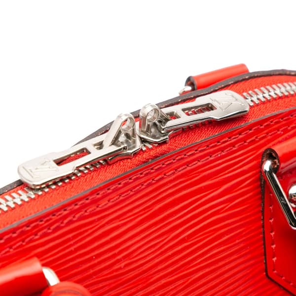 Pre-owned Louis Vuitton Epi Alma BB Red