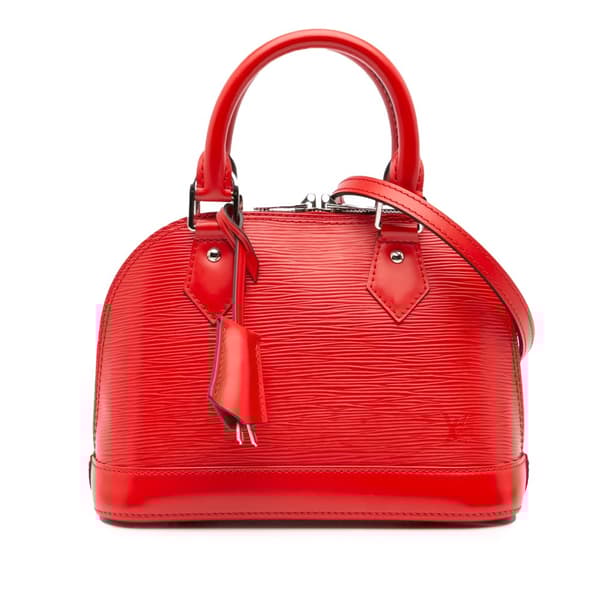 Pre-owned Louis Vuitton Epi Alma BB Red