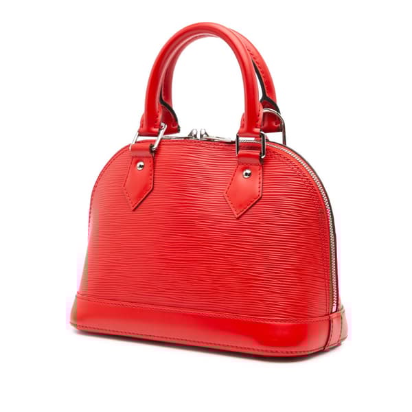 Pre-owned Louis Vuitton Epi Alma BB Red