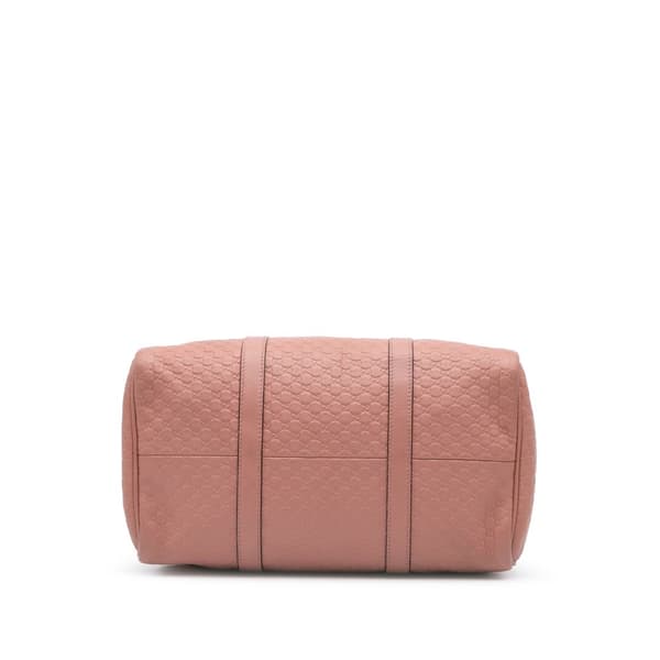 Pre-owned Gucci Medium Microguccissima Satchel Pink