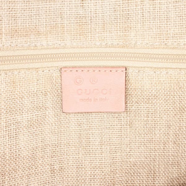 Pre-owned Gucci Medium Microguccissima Satchel Pink