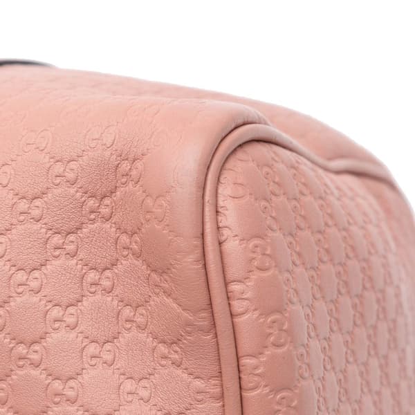 Pre-owned Gucci Medium Microguccissima Satchel Pink