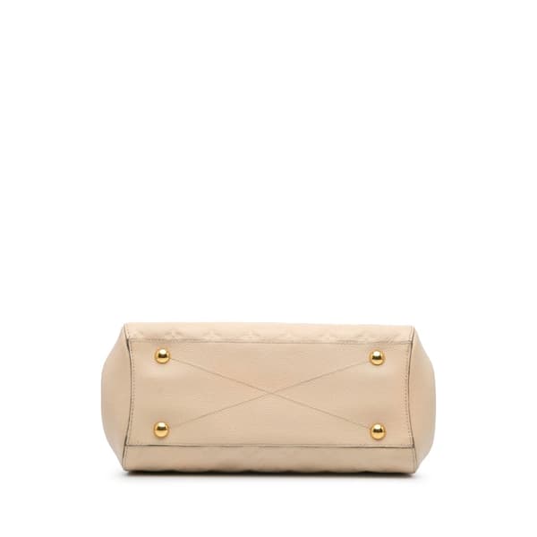 Pre-owned Louis Vuitton Monogram Empreinte Montaigne MM Brown
