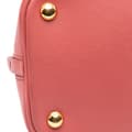 Miniatyrbilde 9 av 10: Pre-owned Prada Medium Saffiano Lux Open Promenade Satchel Pink