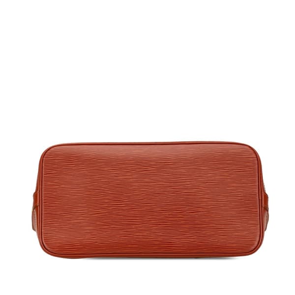 Pre-owned Louis Vuitton Epi Alma PM Brown