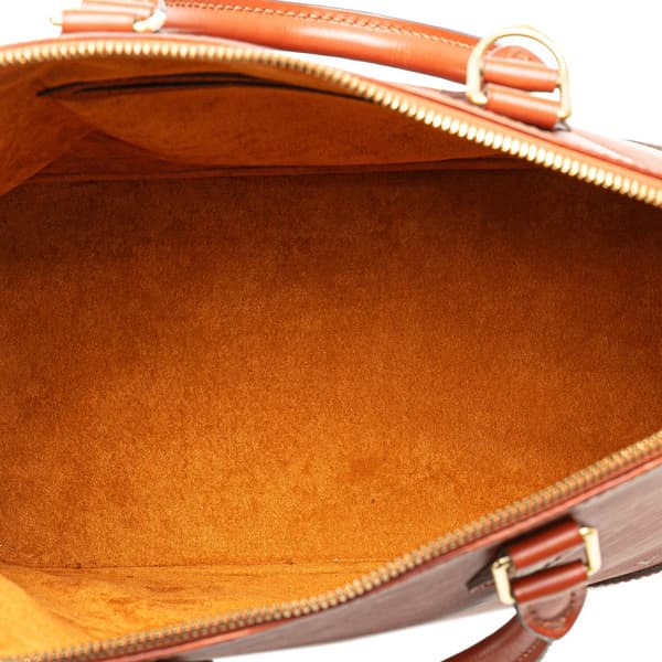 Pre-owned Louis Vuitton Epi Alma PM Brown