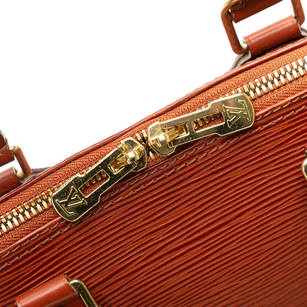 Pre-owned Louis Vuitton Epi Alma PM Brown