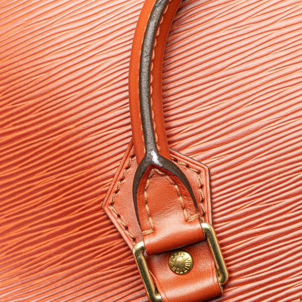 Pre-owned Louis Vuitton Epi Alma PM Brown