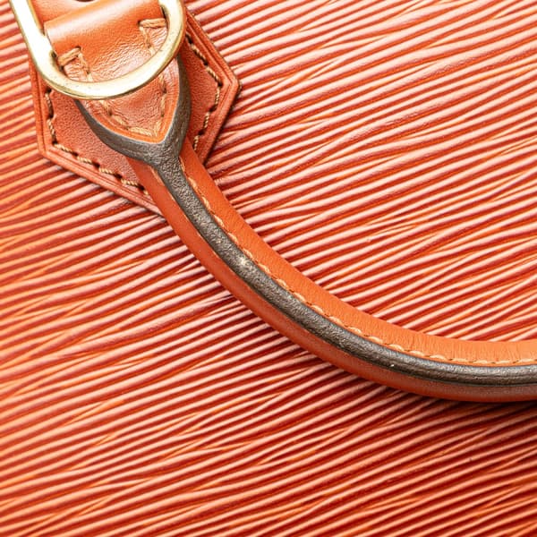 Pre-owned Louis Vuitton Epi Alma PM Brown