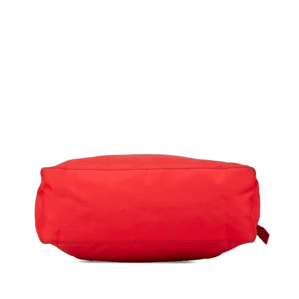 Pre-owned Prada Tessuto Satchel Red