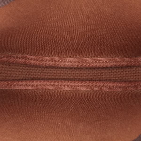 Pre-owned Louis Vuitton Monogram Mini Pochette Accessoires Brown