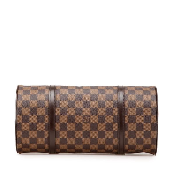 Pre-owned Louis Vuitton Damier Ebene Papillon 30 Brown