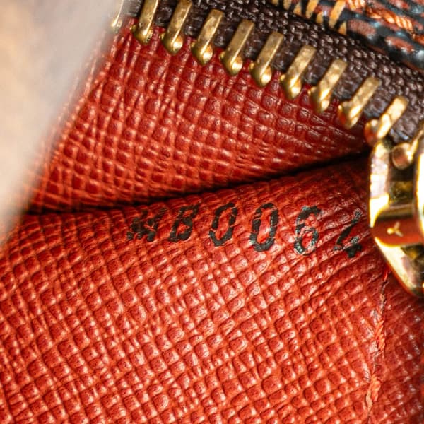 Pre-owned Louis Vuitton Damier Ebene Papillon 30 Brown