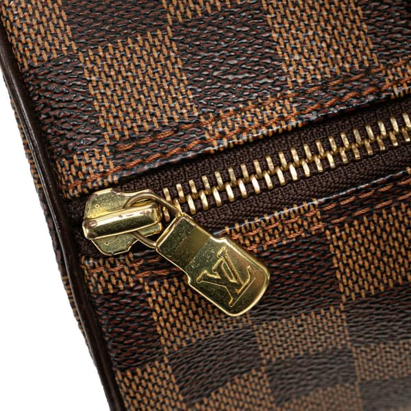 Pre-owned Louis Vuitton Damier Ebene Papillon 30 Brown