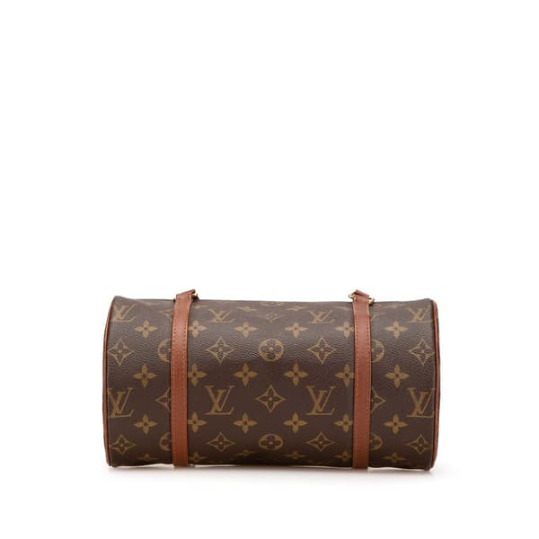 Pre-owned Louis Vuitton Monogram Papillon 26 Brown